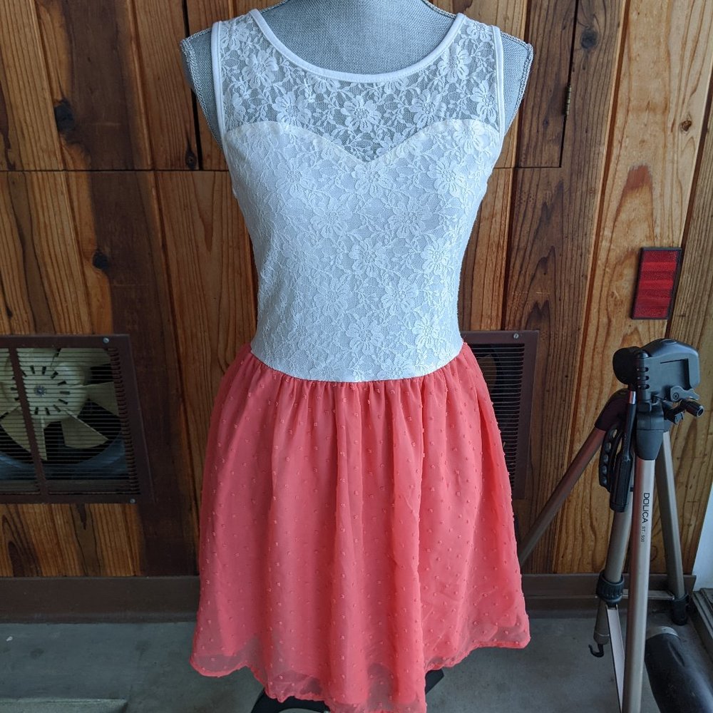 franchesca midi lace dress